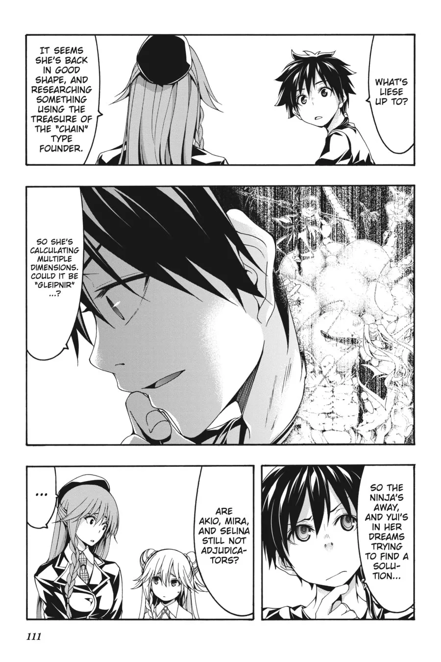 Read Trinity Seven: The Seven Magicians chapter 117 image 6 on Lezhin