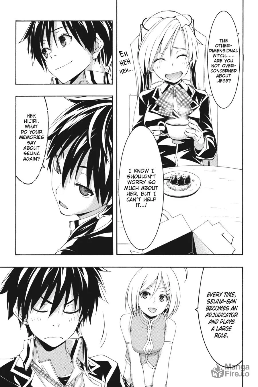 Read Trinity Seven: The Seven Magicians chapter 118 image 4 on Lezhin
