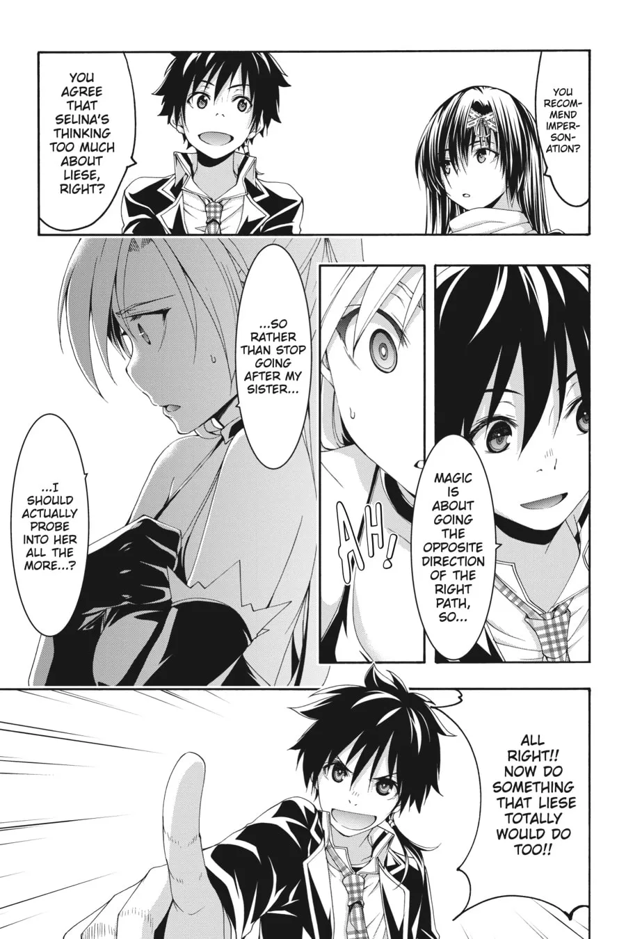 Read Trinity Seven: The Seven Magicians chapter 118 image 6 on Lezhin