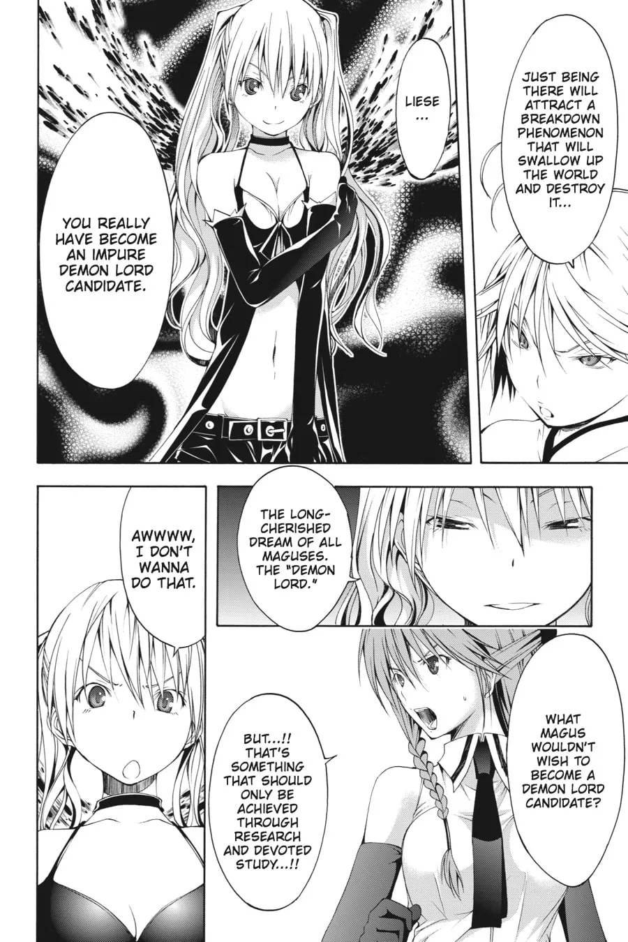 Read Trinity Seven: The Seven Magicians chapter 12 image 15 on Lezhin
