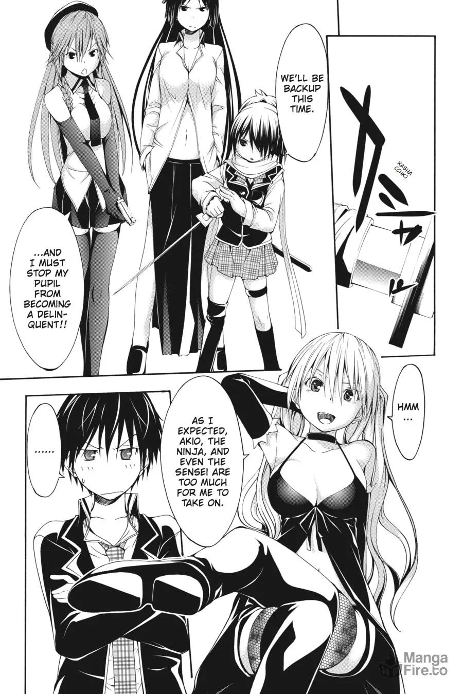 Read Trinity Seven: The Seven Magicians chapter 12 image 8 on Lezhin