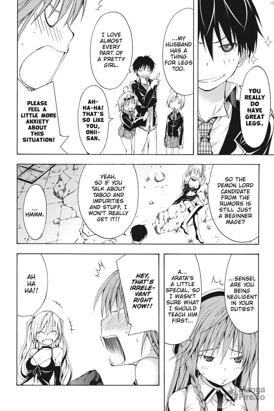 Read Trinity Seven: The Seven Magicians chapter 12 image 9 on Lezhin