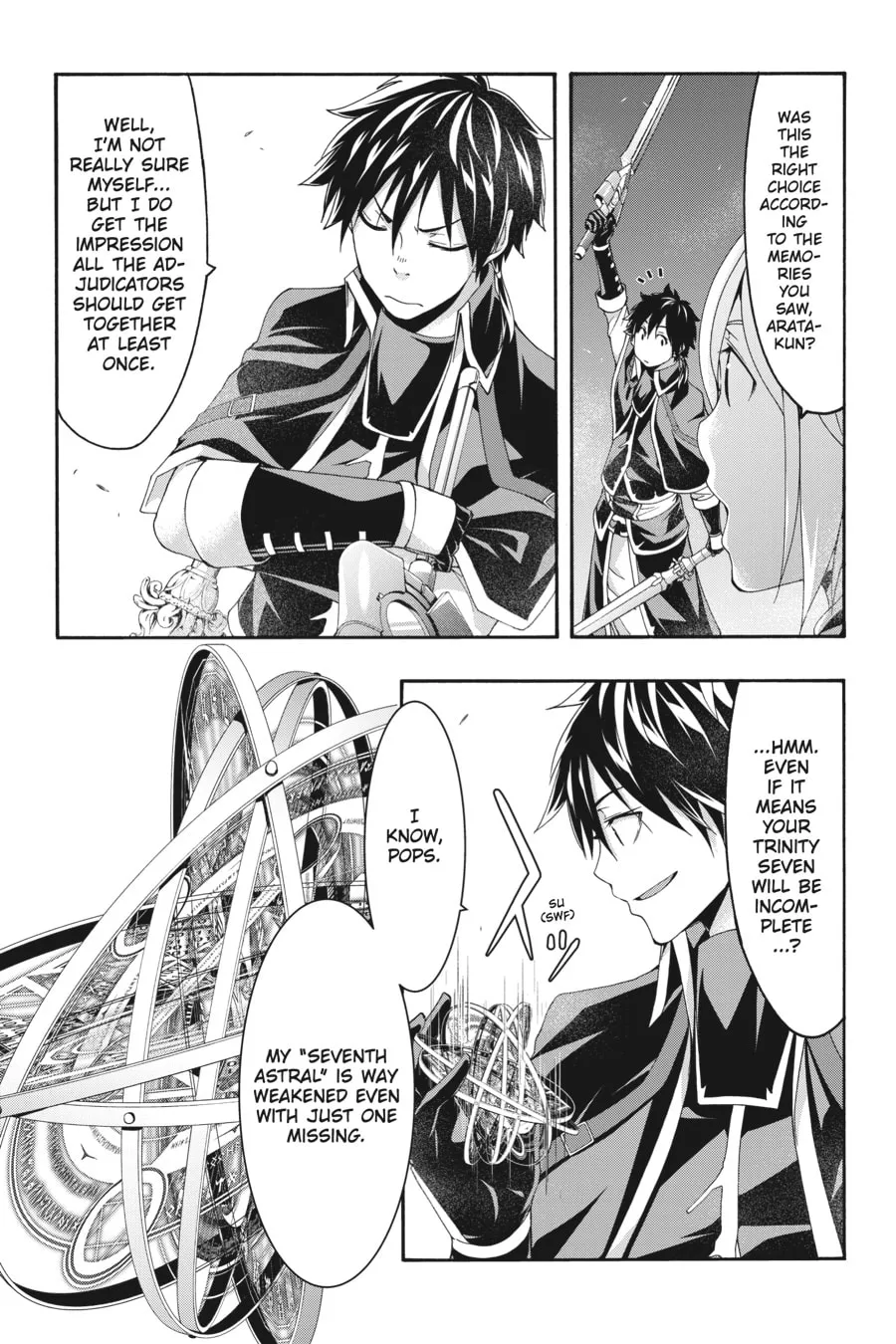 Read Trinity Seven: The Seven Magicians chapter 121 image 6 on Lezhin