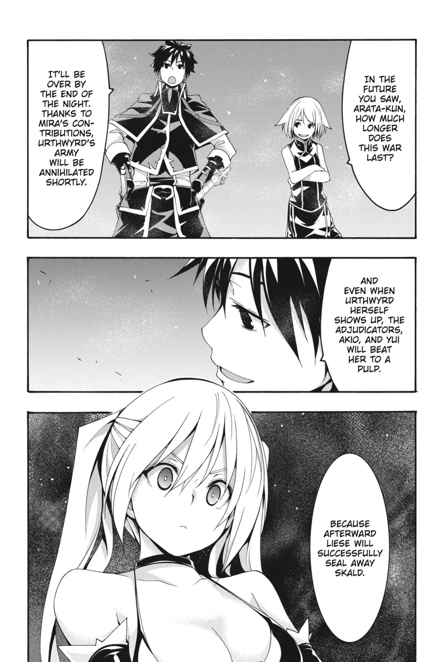 Read Trinity Seven: The Seven Magicians chapter 121 image 7 on Lezhin