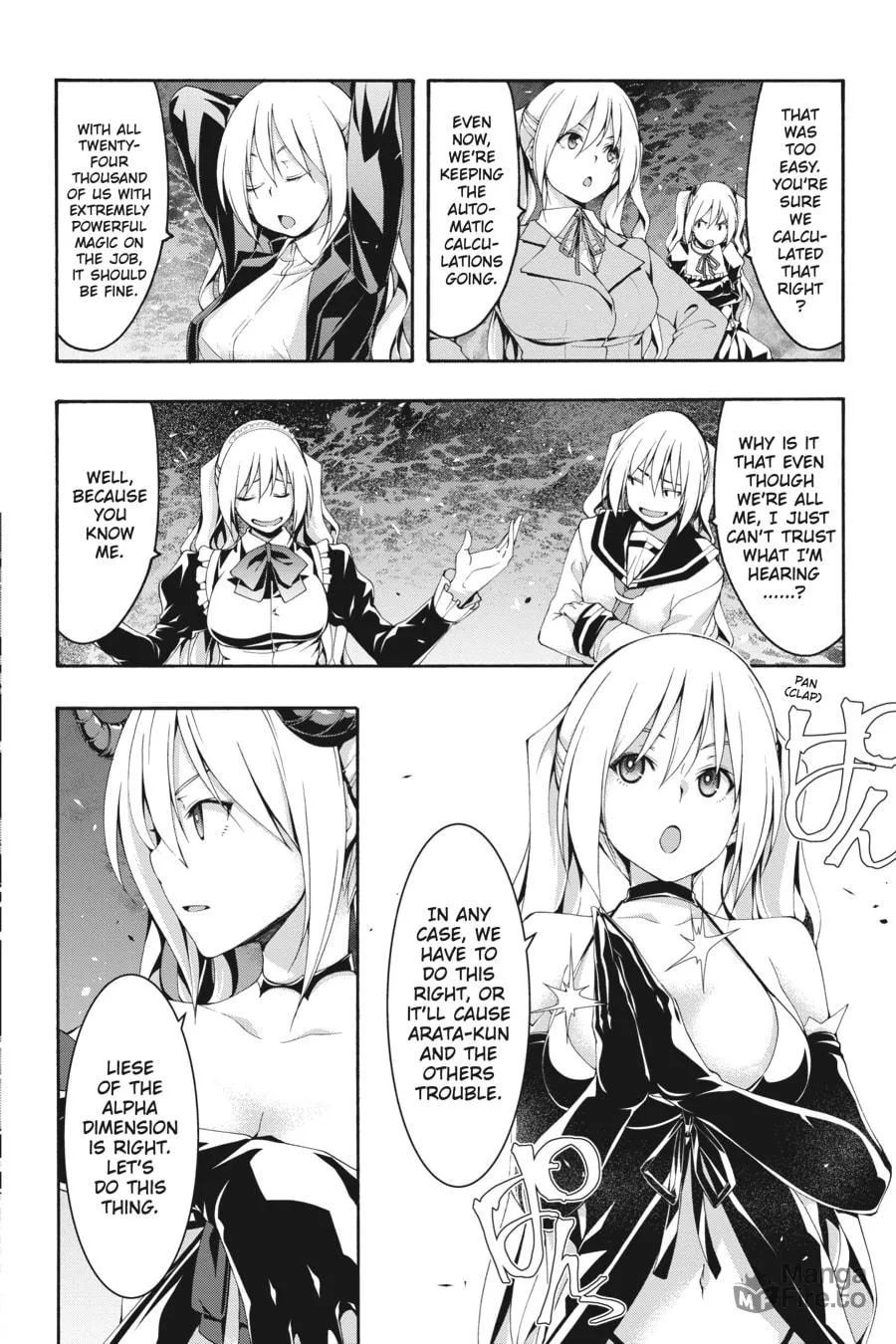 Read Trinity Seven: The Seven Magicians chapter 121 image 9 on Lezhin