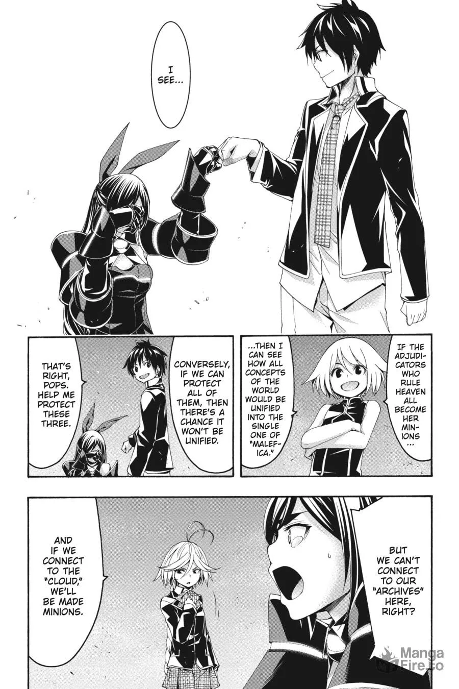 Read Trinity Seven: The Seven Magicians chapter 124 image 5 on Lezhin
