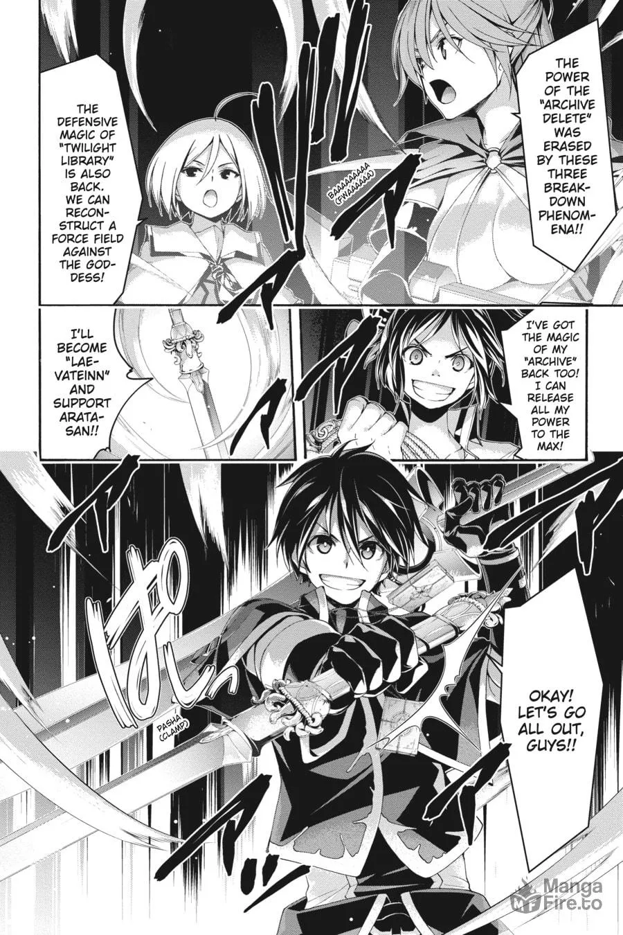 Read Trinity Seven: The Seven Magicians chapter 124 image 8 on Lezhin