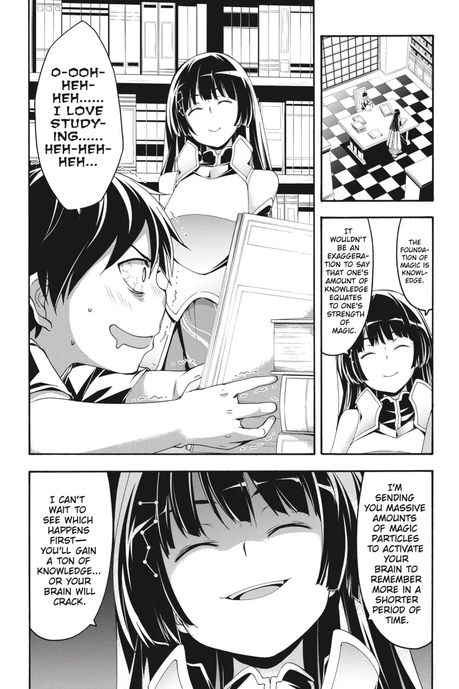 Read Trinity Seven: The Seven Magicians chapter 127 image 7 on Lezhin