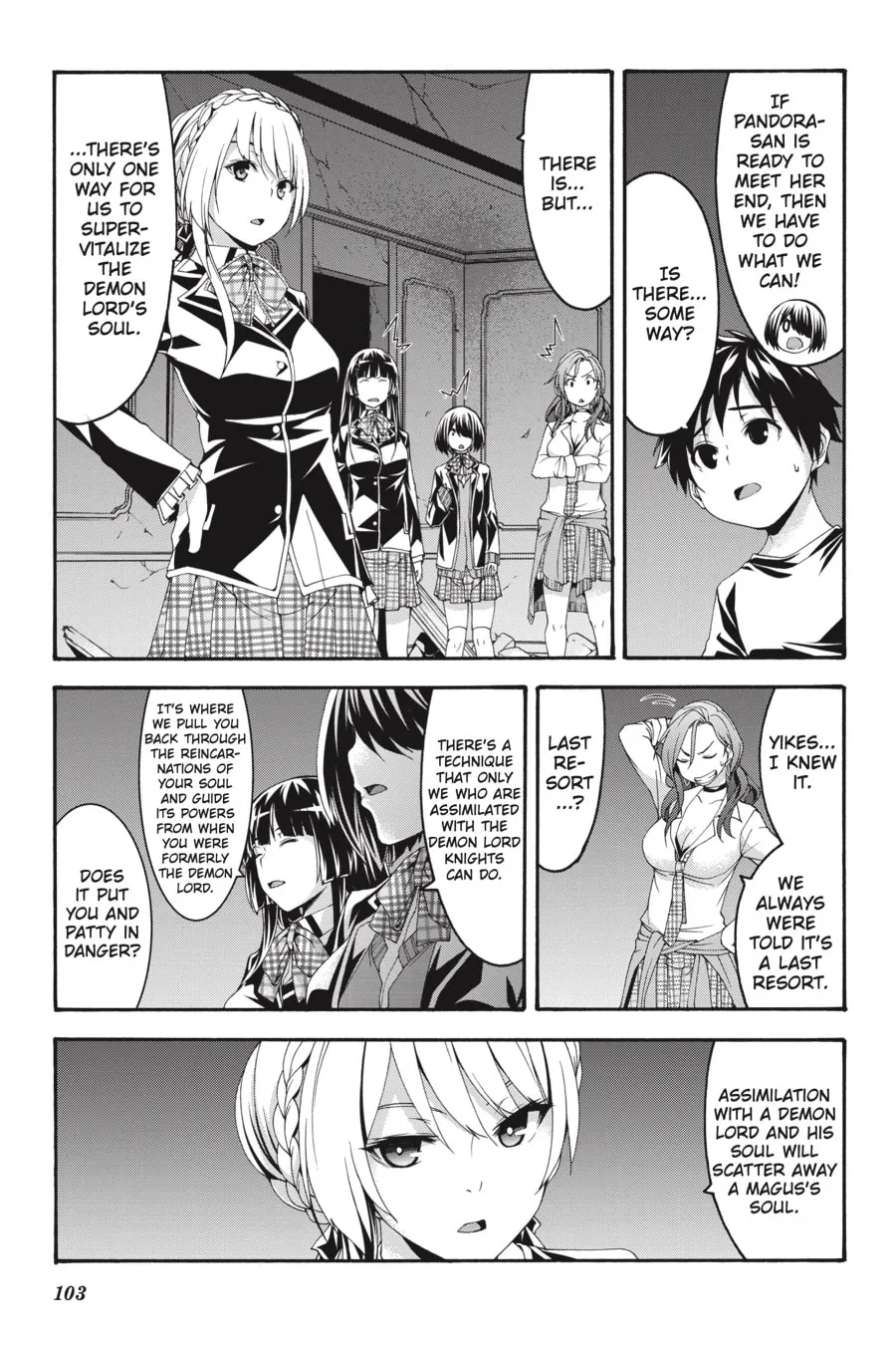 Read Trinity Seven: The Seven Magicians chapter 128 image 18 on Lezhin