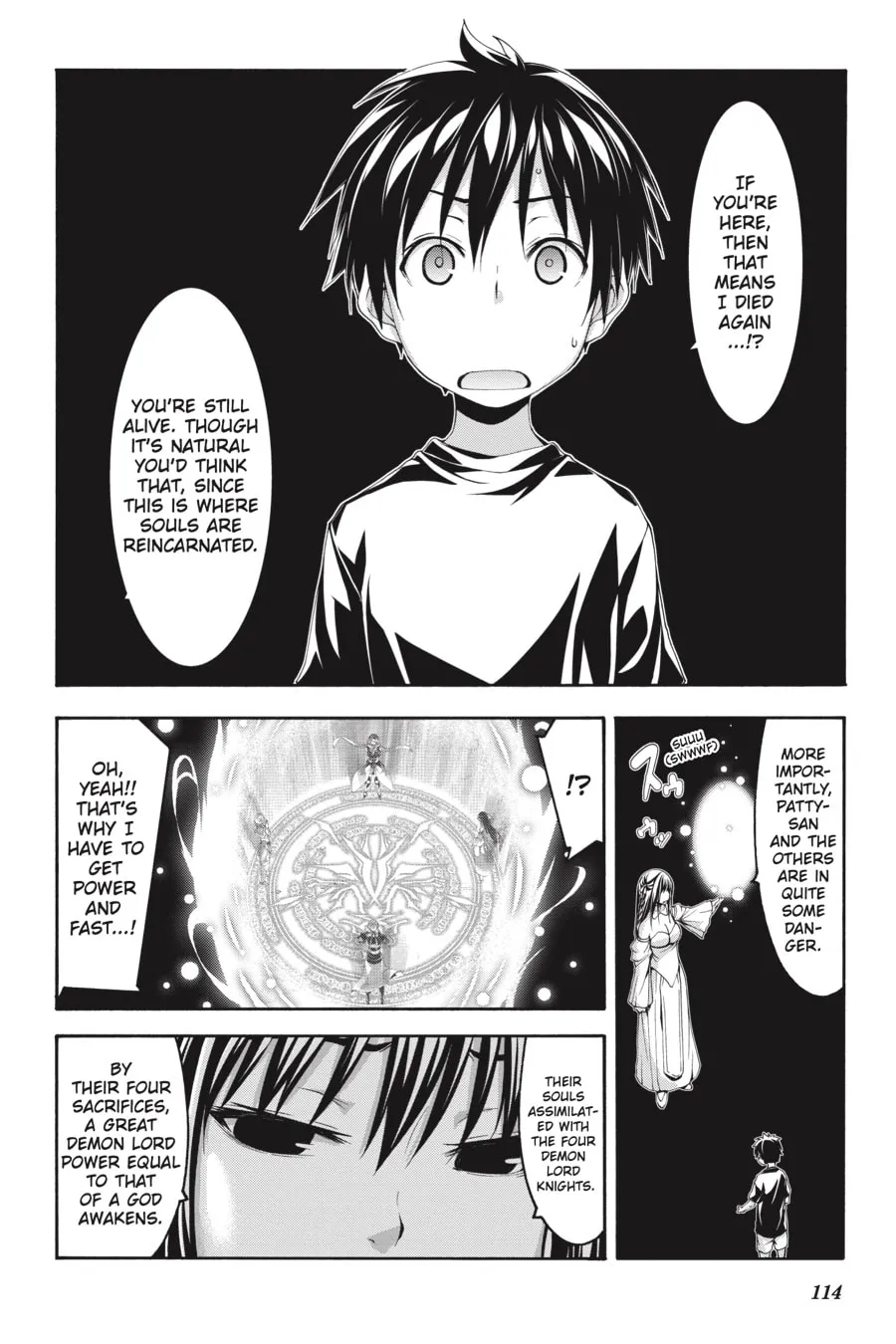 Read Trinity Seven: The Seven Magicians chapter 129 image 1 on Lezhin