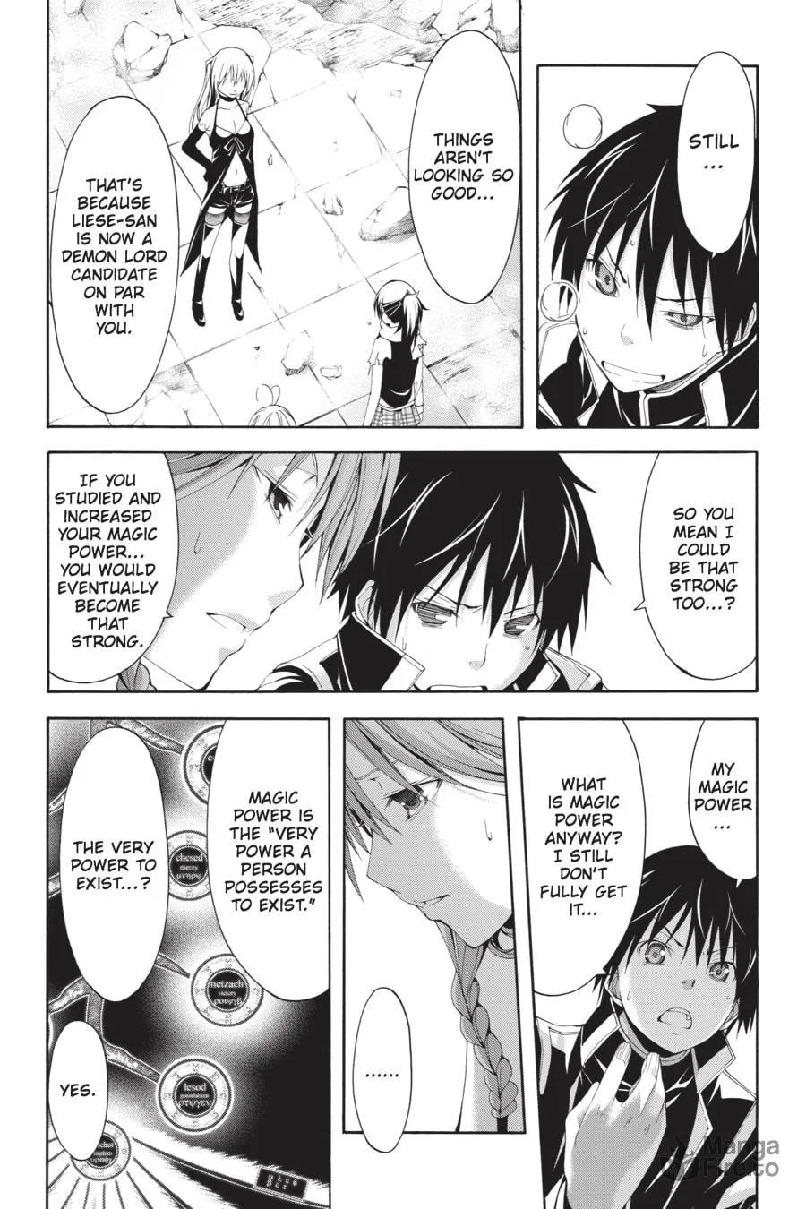 Read Trinity Seven: The Seven Magicians chapter 13 image 14 on Lezhin