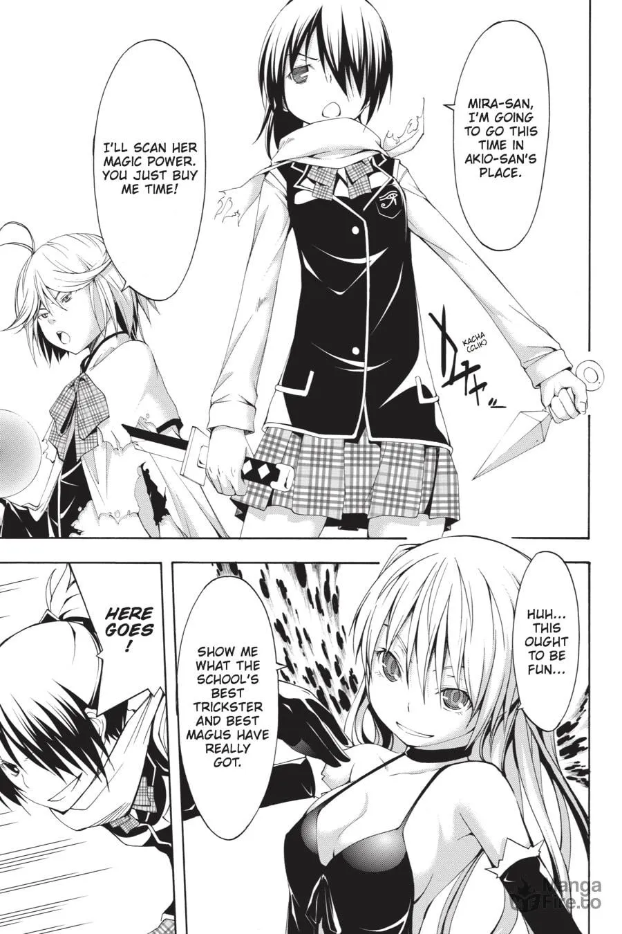 Read Trinity Seven: The Seven Magicians chapter 13 image 2 on Lezhin