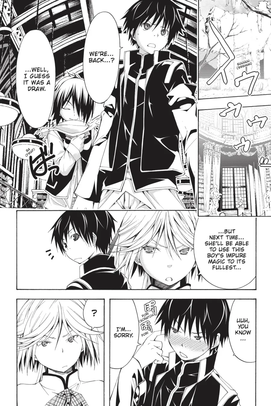Read Trinity Seven: The Seven Magicians chapter 13 image 28 on Lezhin