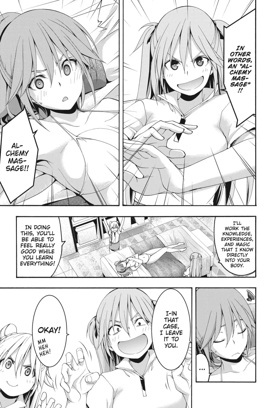 Read Trinity Seven: The Seven Magicians chapter 132 image 12 on Lezhin