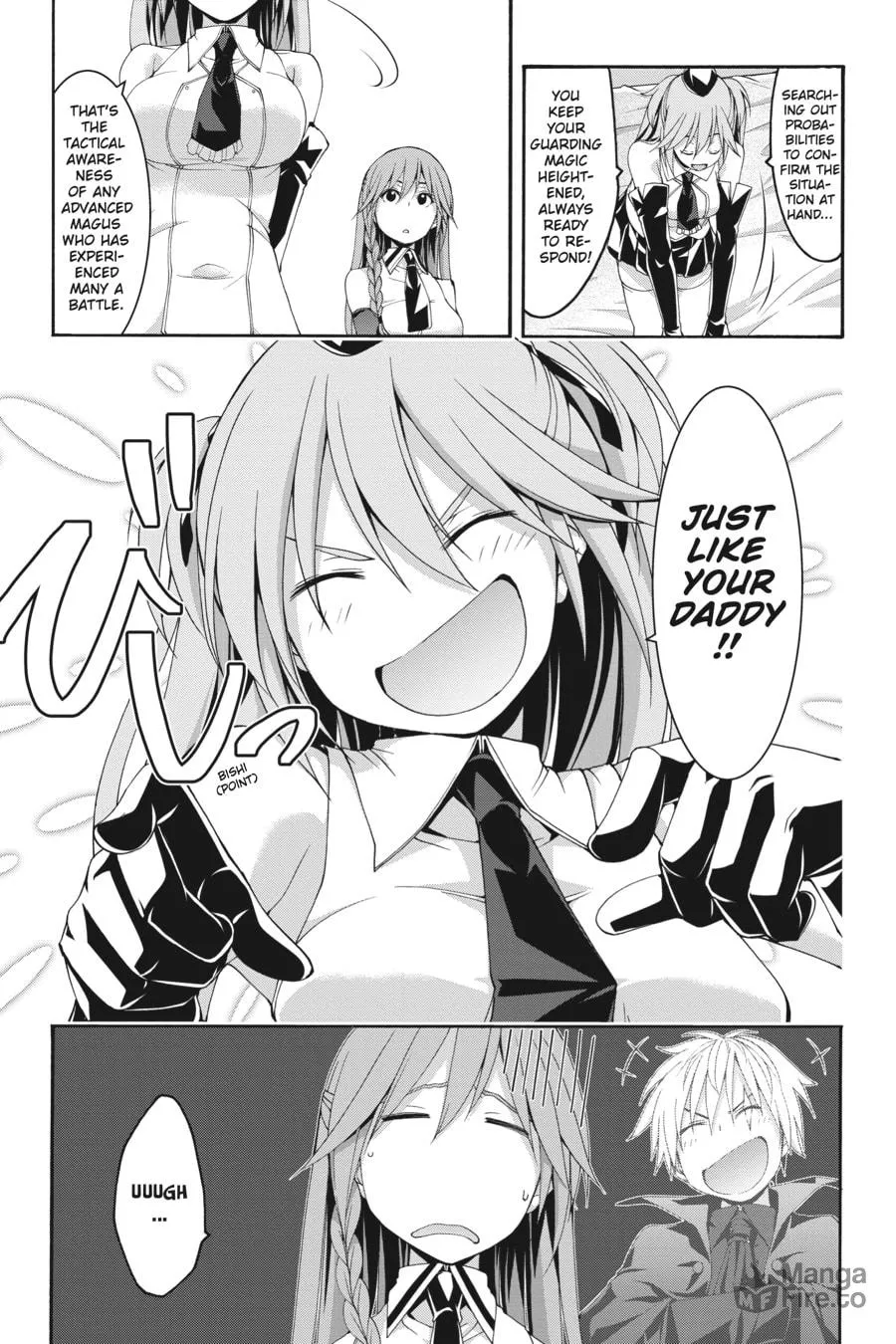 Read Trinity Seven: The Seven Magicians chapter 132 image 4 on Lezhin