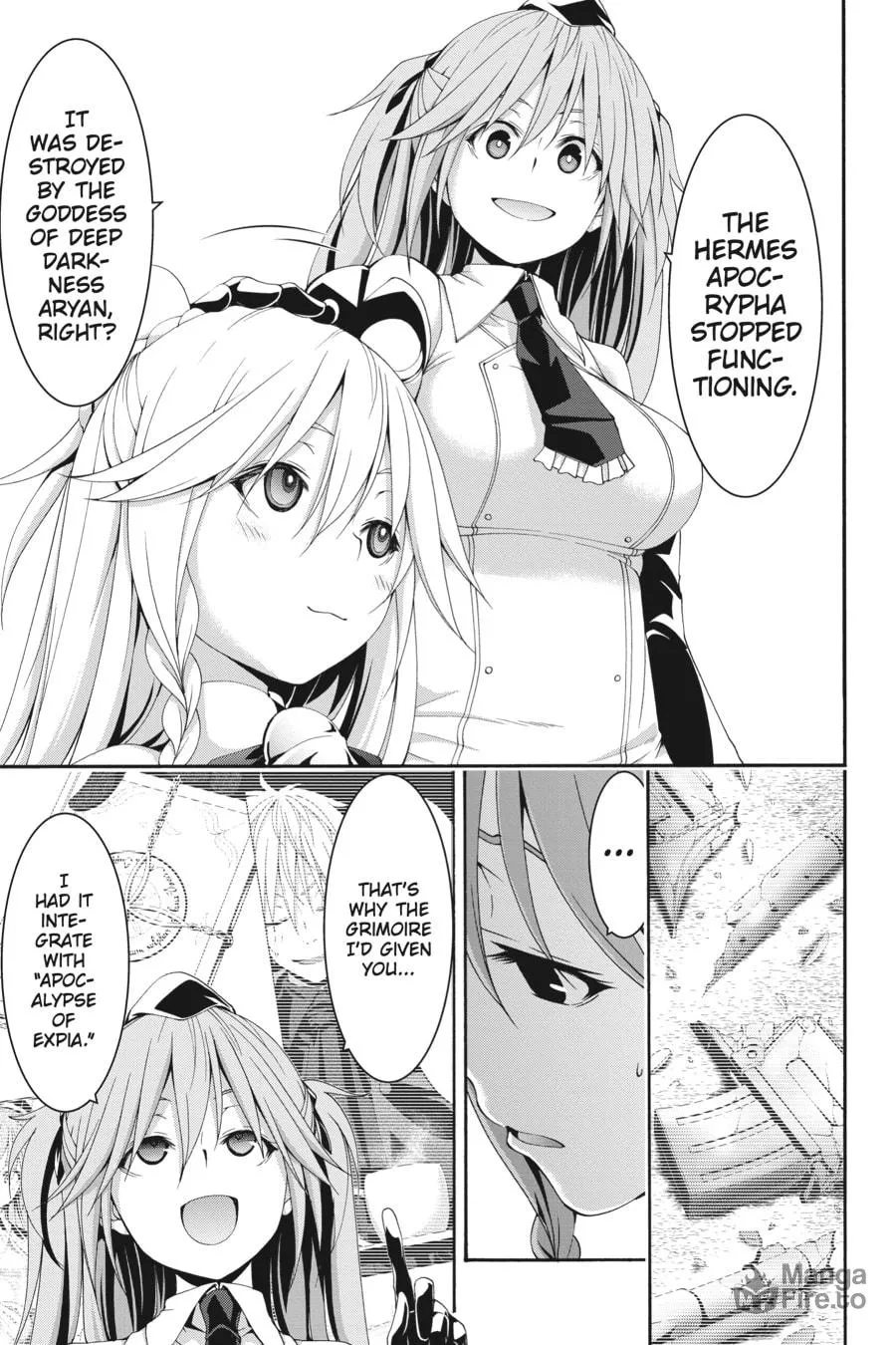 Read Trinity Seven: The Seven Magicians chapter 132 image 8 on Lezhin