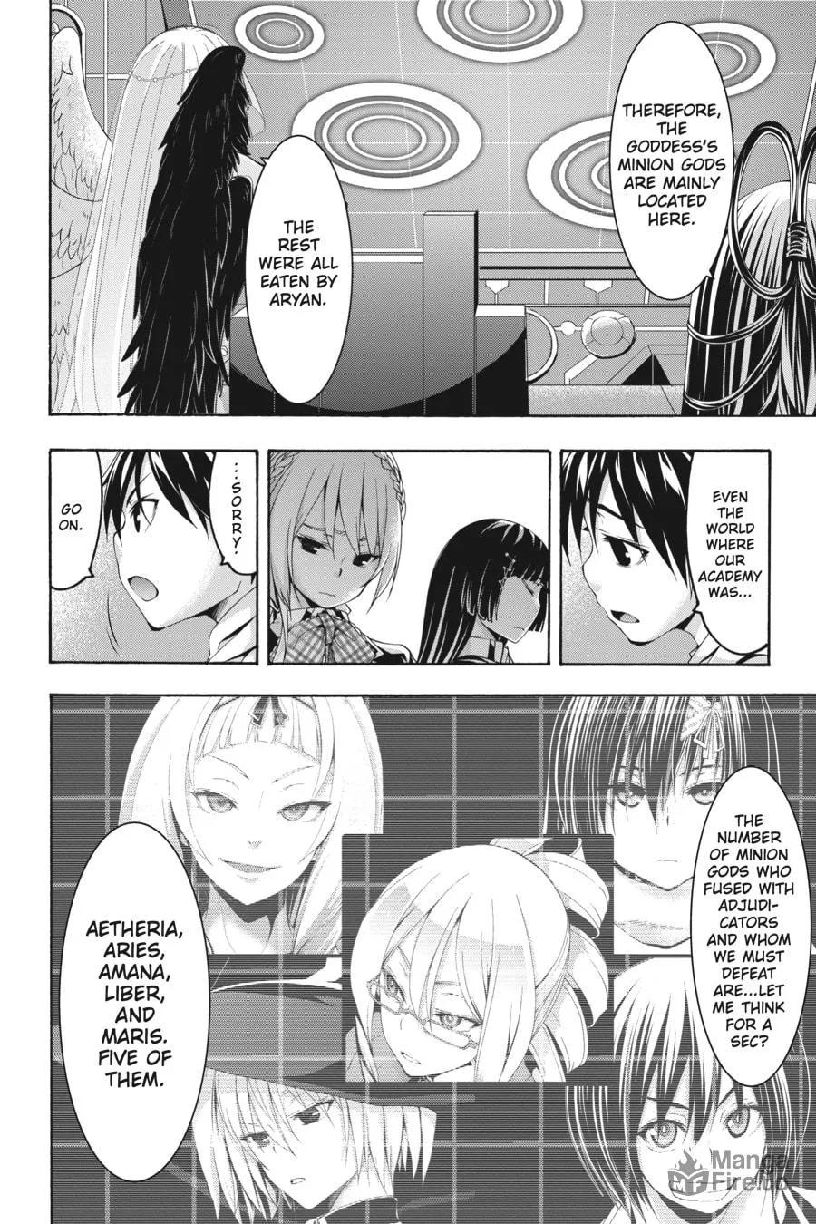 Read Trinity Seven: The Seven Magicians chapter 133 image 11 on Lezhin