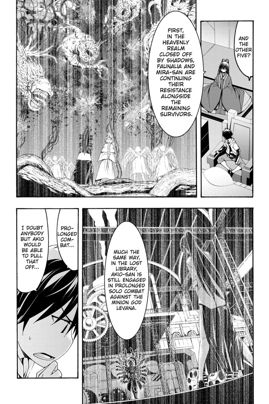 Read Trinity Seven: The Seven Magicians chapter 133 image 13 on Lezhin