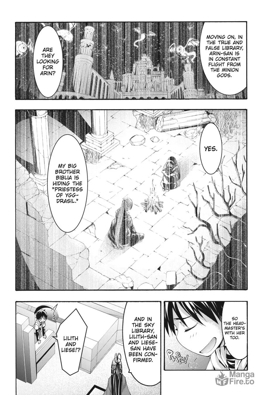 Read Trinity Seven: The Seven Magicians chapter 133 image 14 on Lezhin