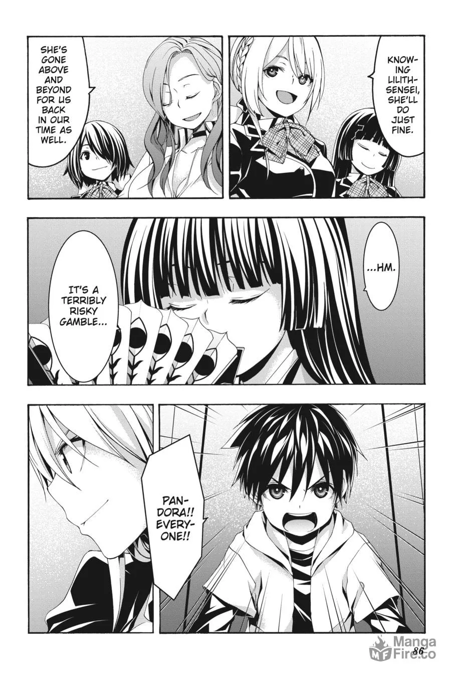 Read Trinity Seven: The Seven Magicians chapter 133 image 17 on Lezhin