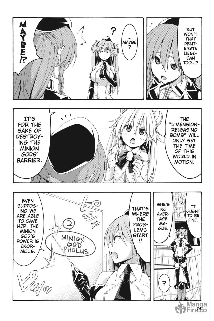 Read Trinity Seven: The Seven Magicians chapter 133 image 5 on Lezhin