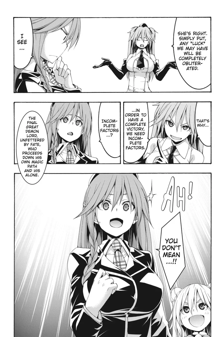Read Trinity Seven: The Seven Magicians chapter 133 image 7 on Lezhin