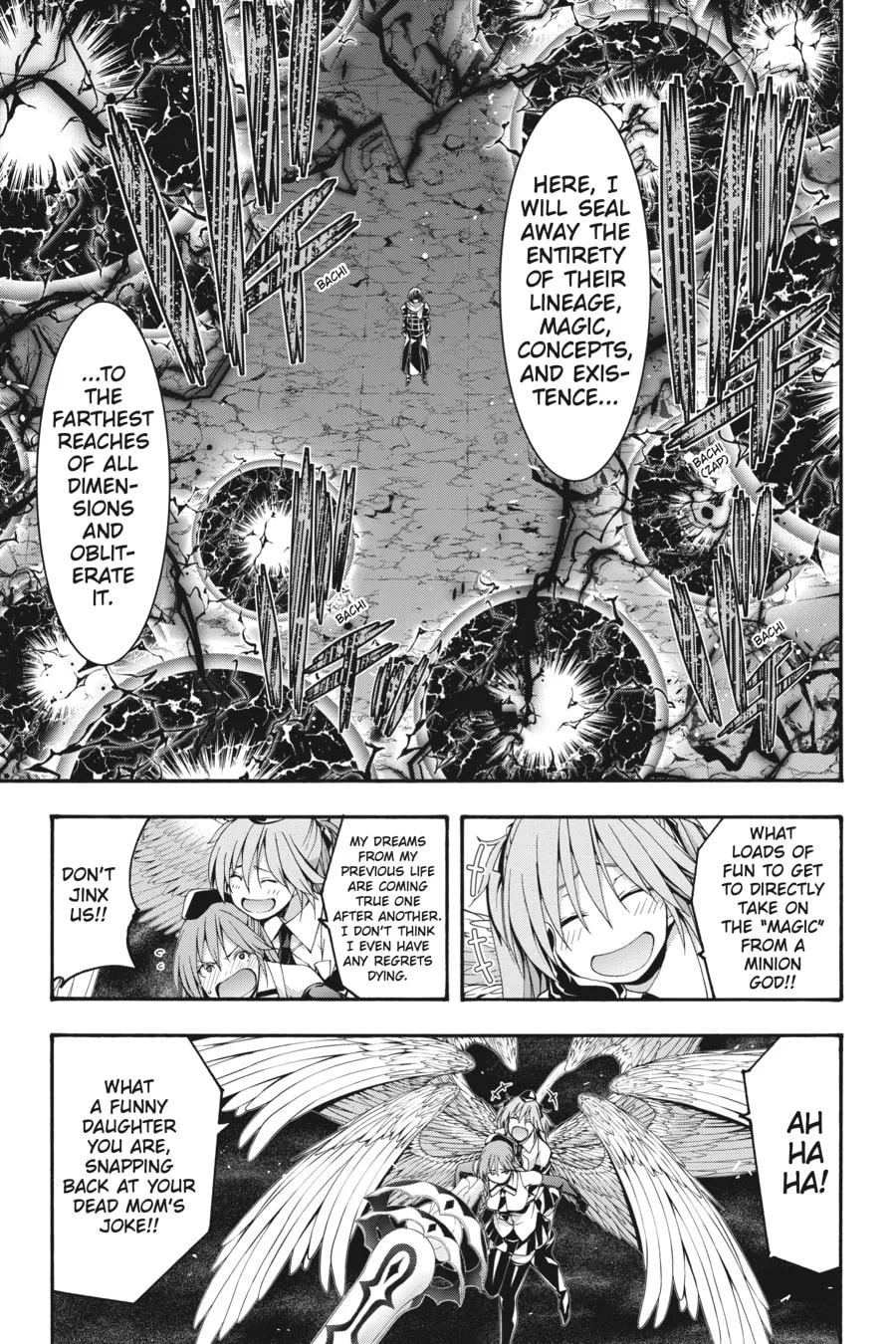 Read Trinity Seven: The Seven Magicians chapter 135 image 10 on Lezhin