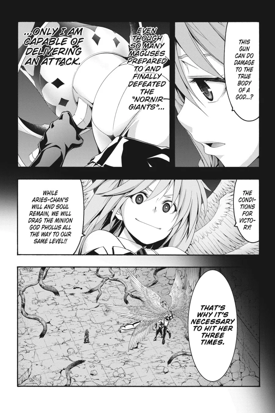 Read Trinity Seven: The Seven Magicians chapter 135 image 13 on Lezhin