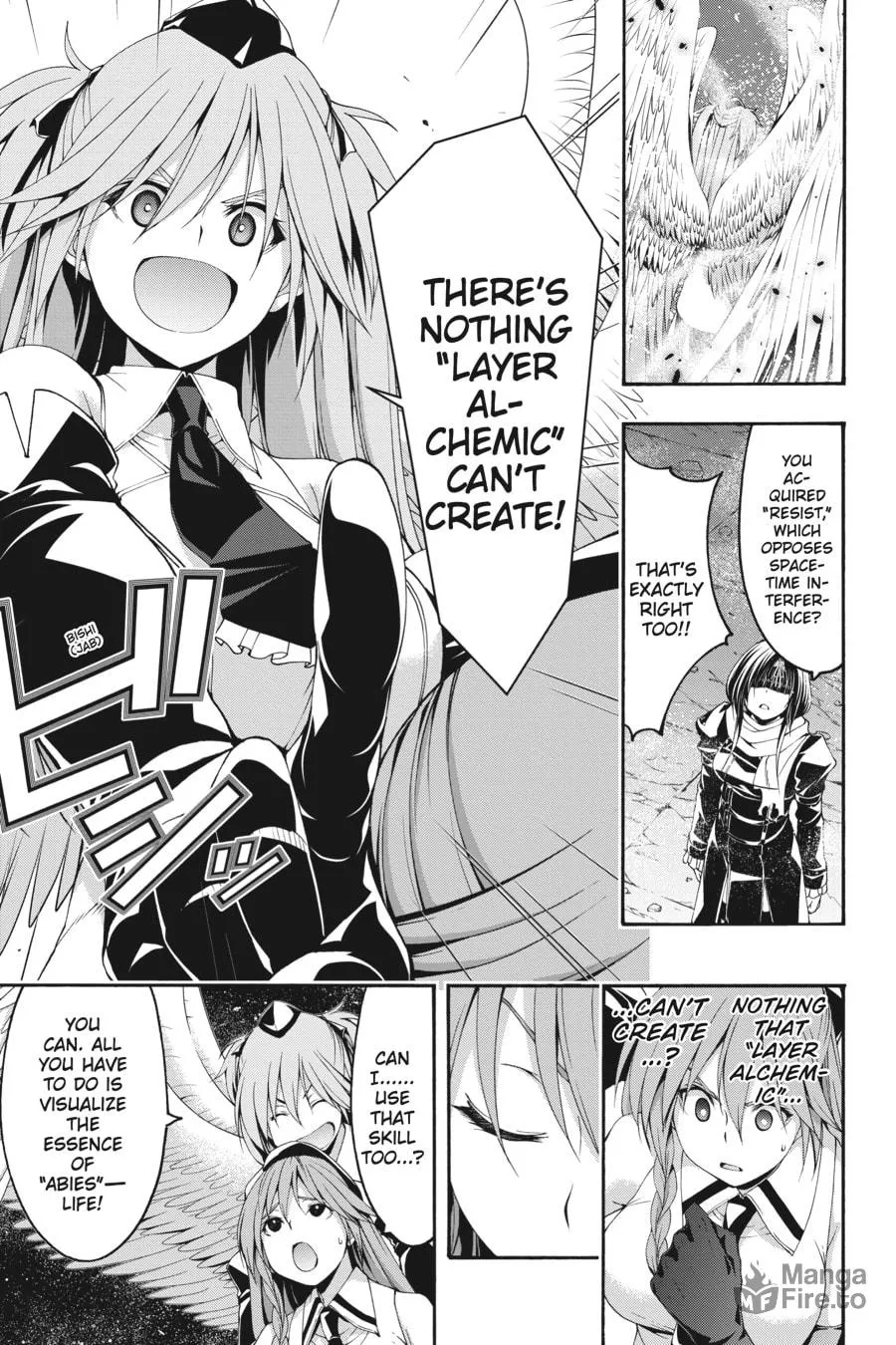 Read Trinity Seven: The Seven Magicians chapter 135 image 8 on Lezhin