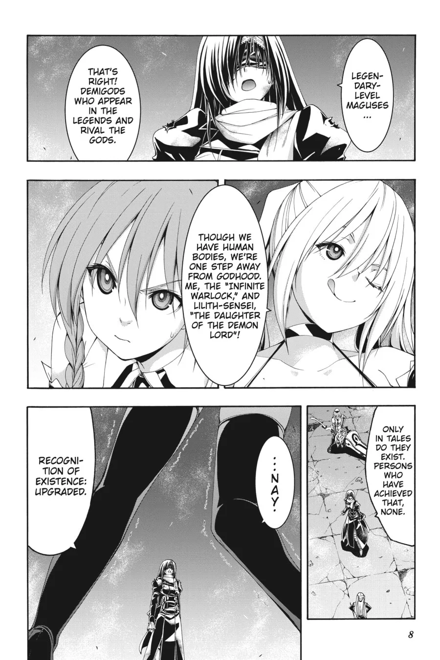 Read Trinity Seven: The Seven Magicians chapter 137 image 3 on Lezhin