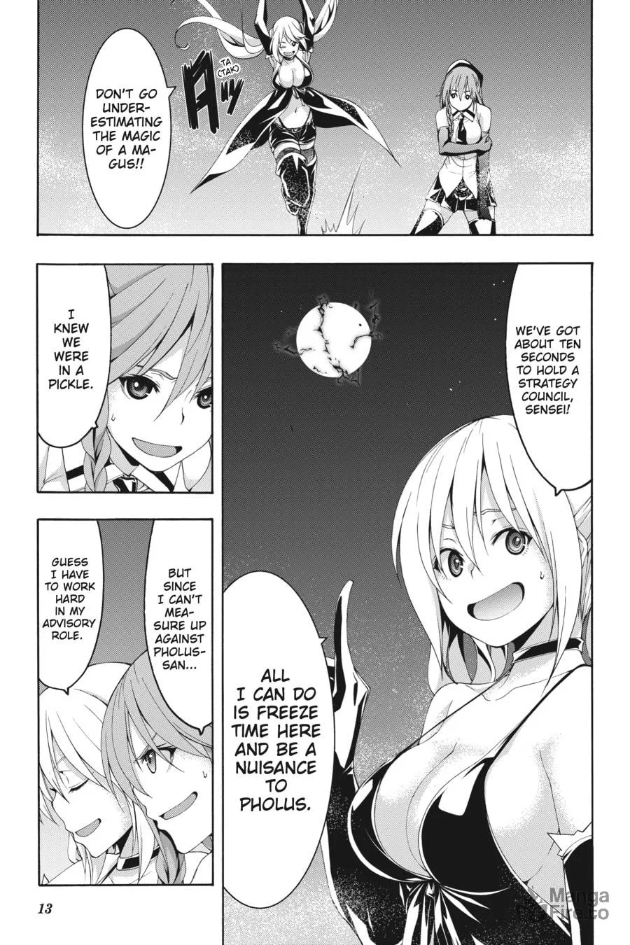 Read Trinity Seven: The Seven Magicians chapter 137 image 8 on Lezhin