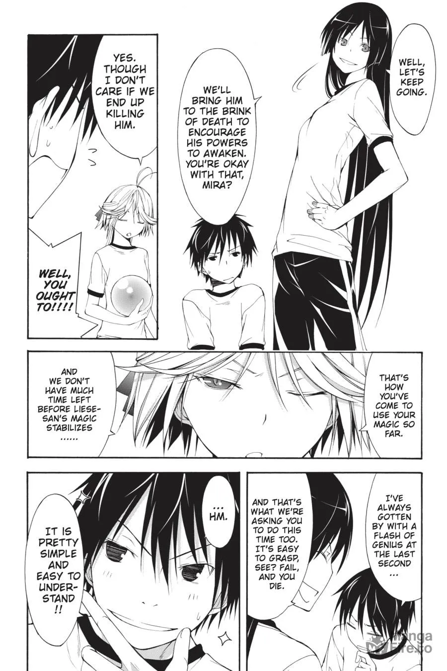 Read Trinity Seven: The Seven Magicians chapter 14 image 11 on Lezhin