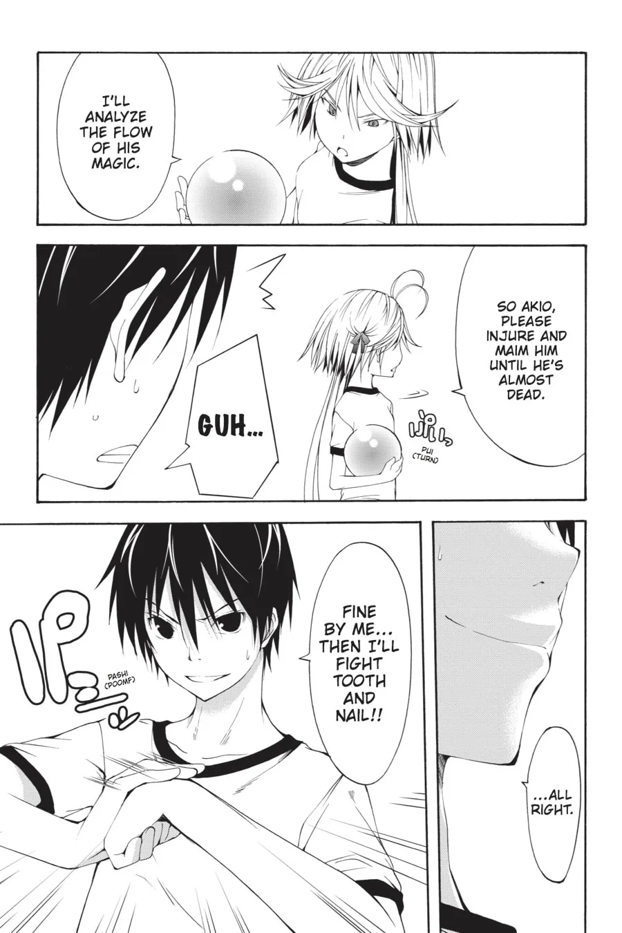 Read Trinity Seven: The Seven Magicians chapter 14 image 12 on Lezhin