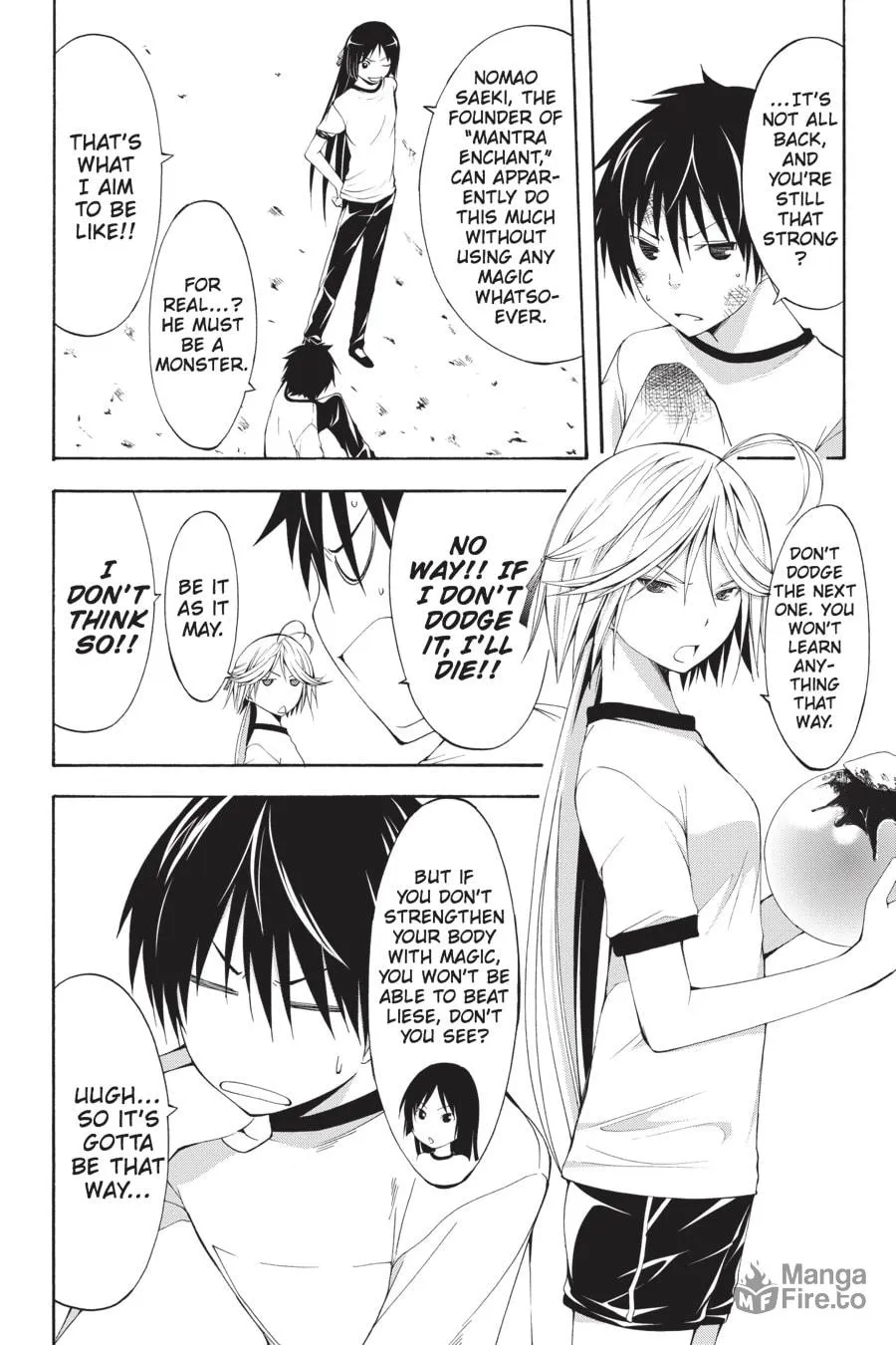 Read Trinity Seven: The Seven Magicians chapter 14 image 9 on Lezhin