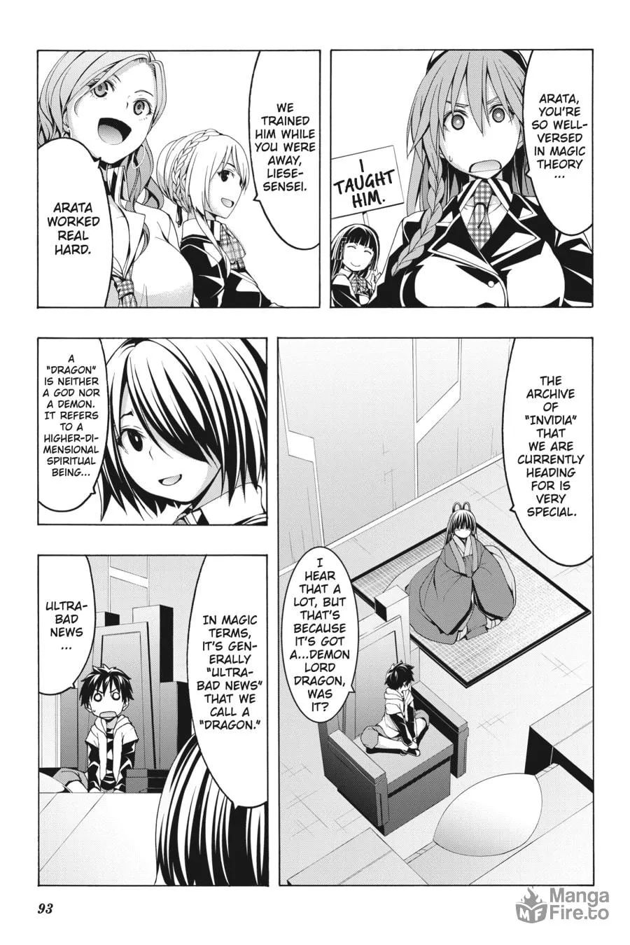 Read Trinity Seven: The Seven Magicians chapter 140 image 4 on Lezhin