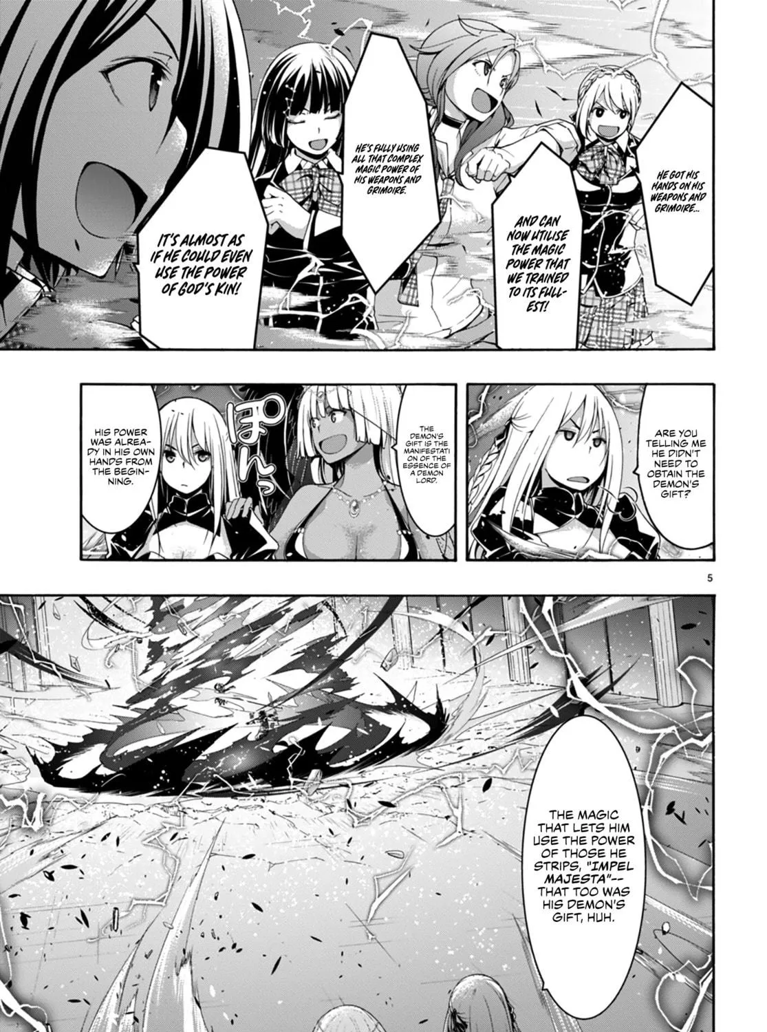 Read Trinity Seven: The Seven Magicians chapter 143 image 9 on Lezhin