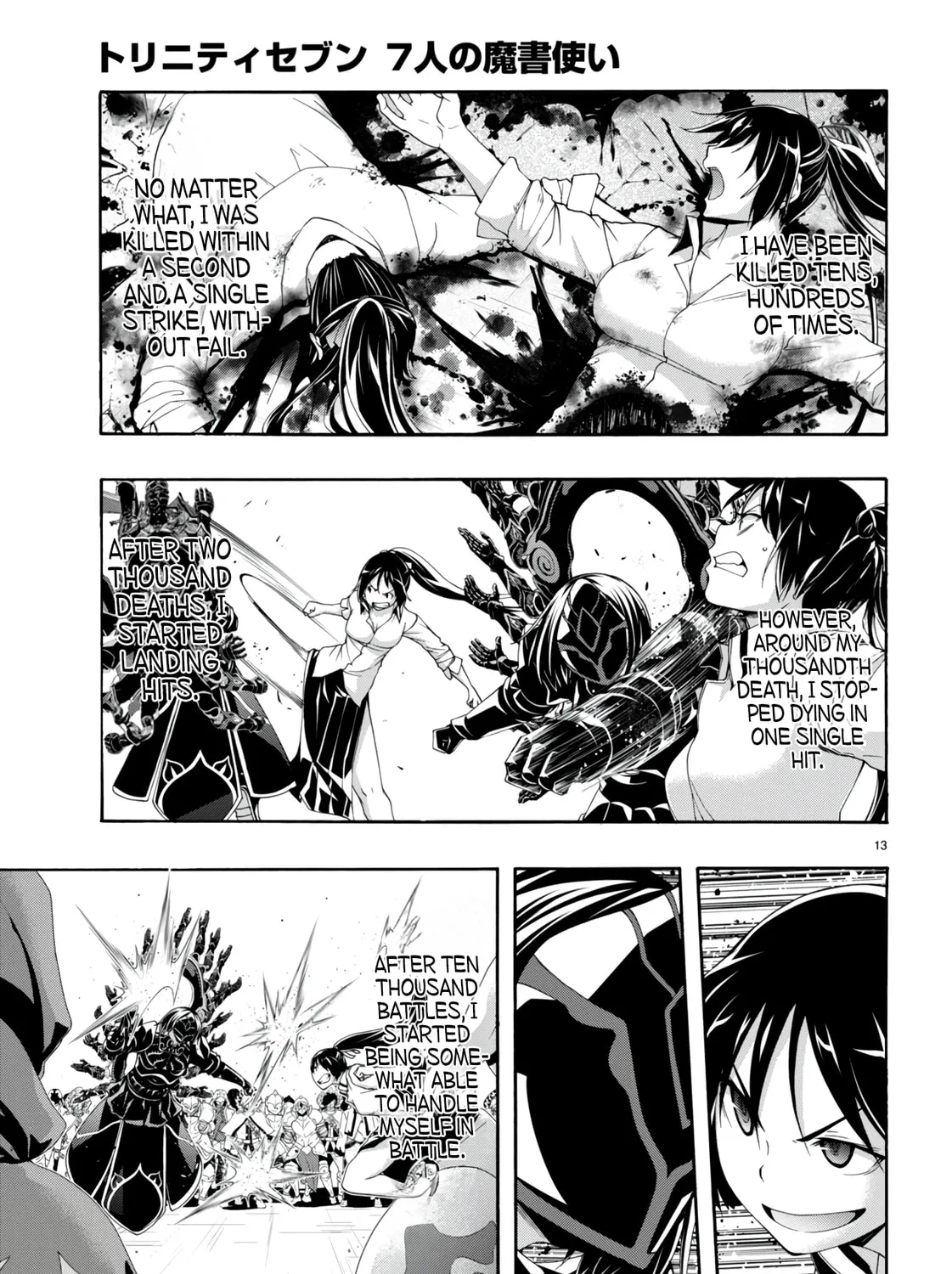 Read Trinity Seven: The Seven Magicians chapter 146 image 25 on Lezhin