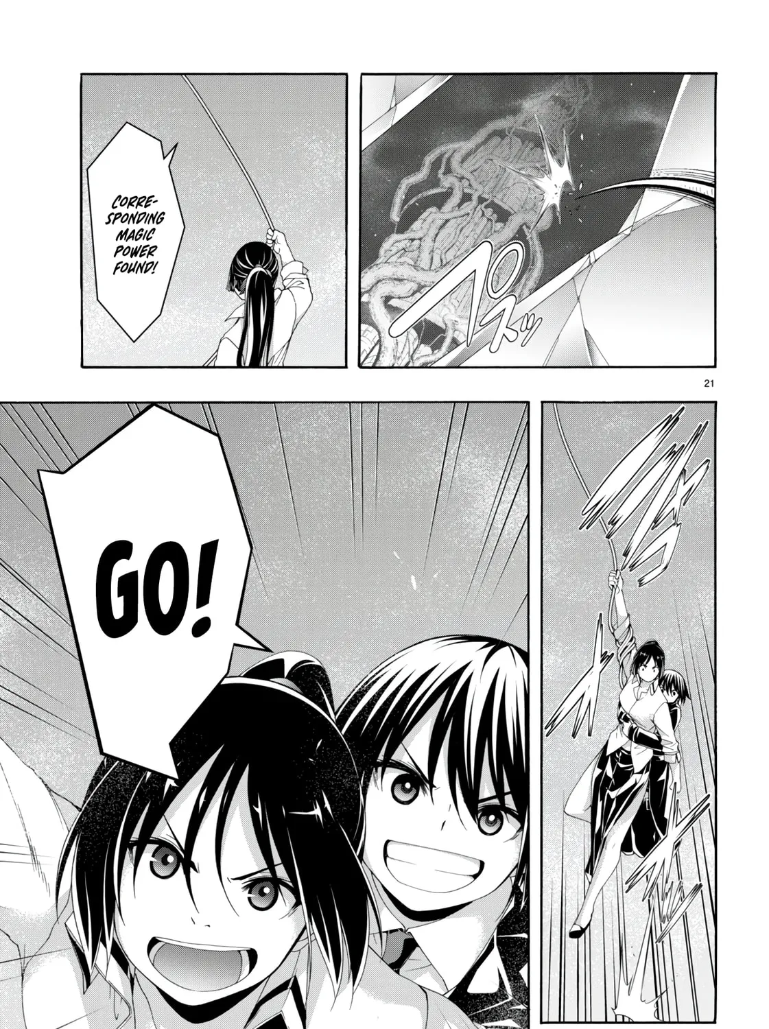 Read Trinity Seven: The Seven Magicians chapter 146 image 41 on Lezhin