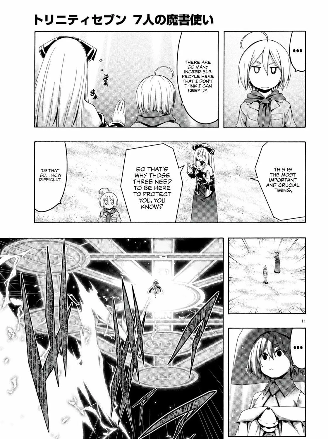 Read Trinity Seven: The Seven Magicians chapter 147 image 21 on Lezhin