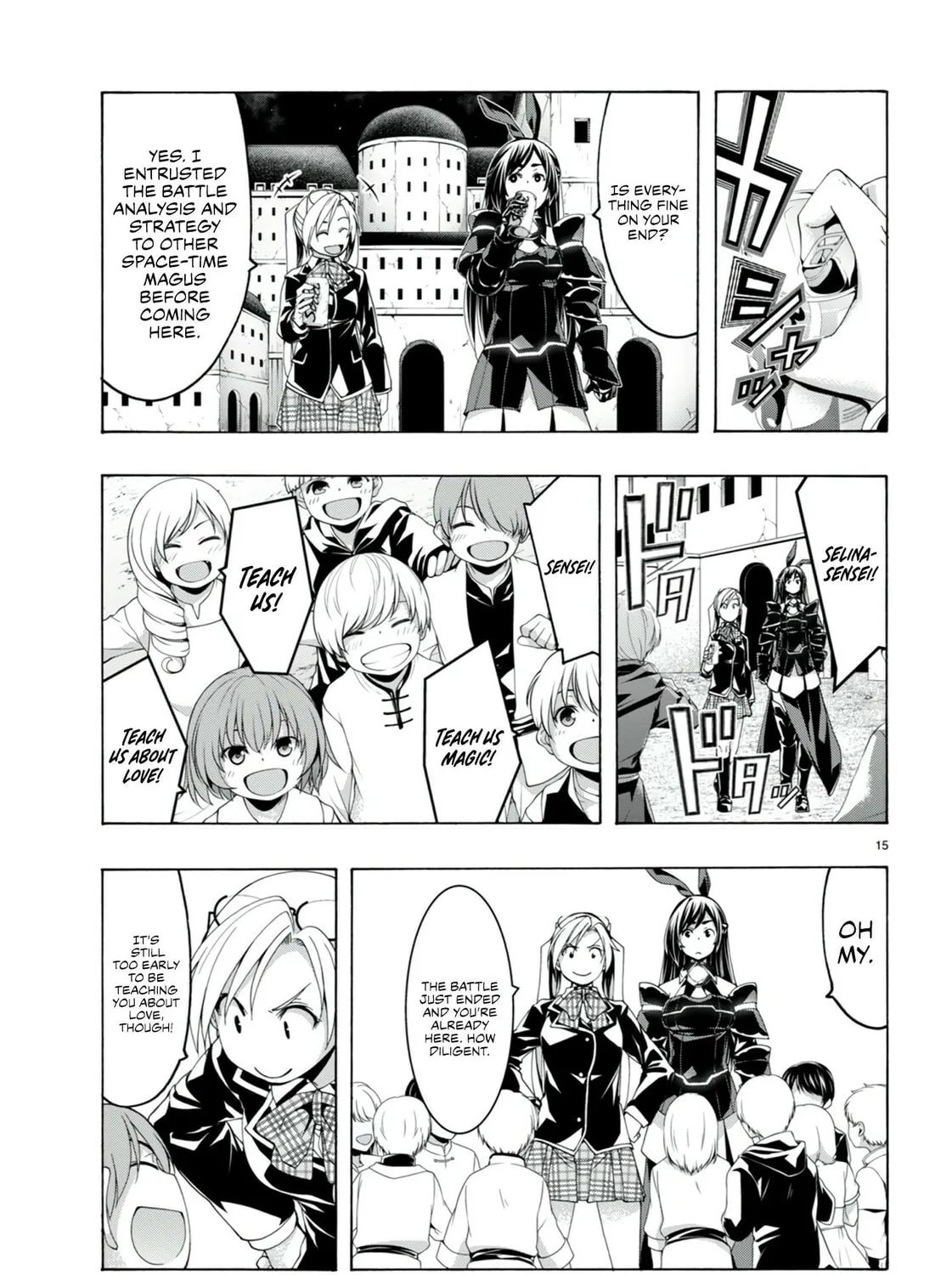 Read Trinity Seven: The Seven Magicians chapter 148 image 29 on Lezhin
