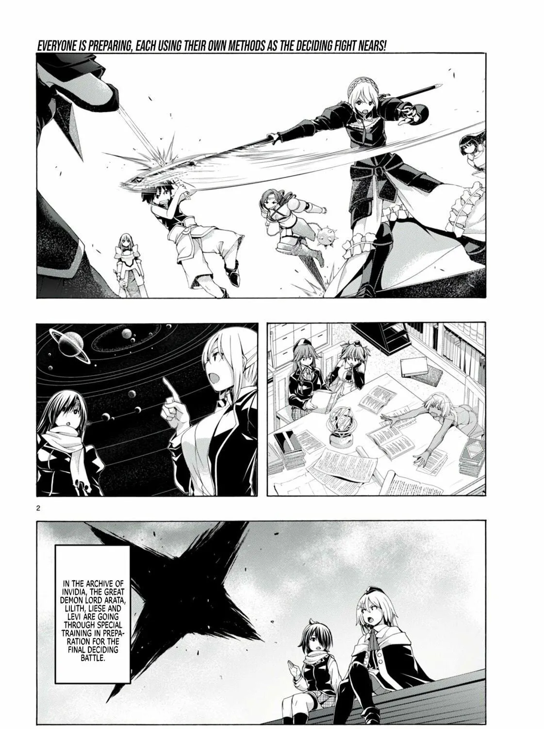 Read Trinity Seven: The Seven Magicians chapter 148 image 3 on Lezhin