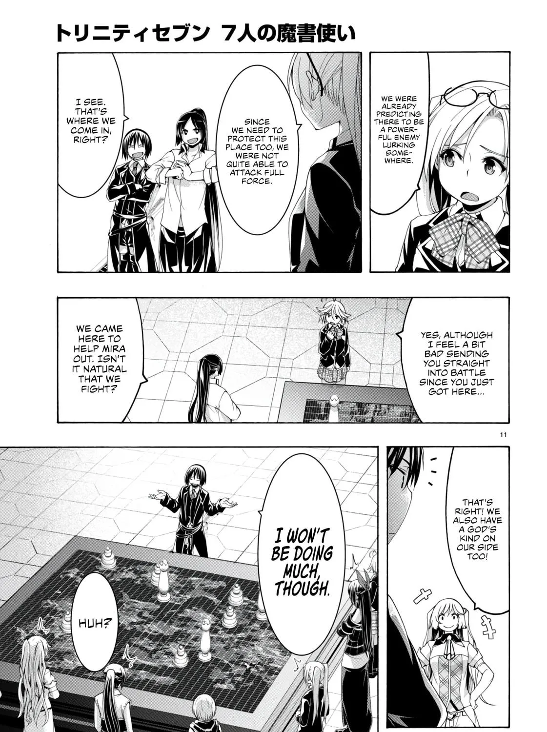 Read Trinity Seven: The Seven Magicians chapter 149 image 21 on Lezhin