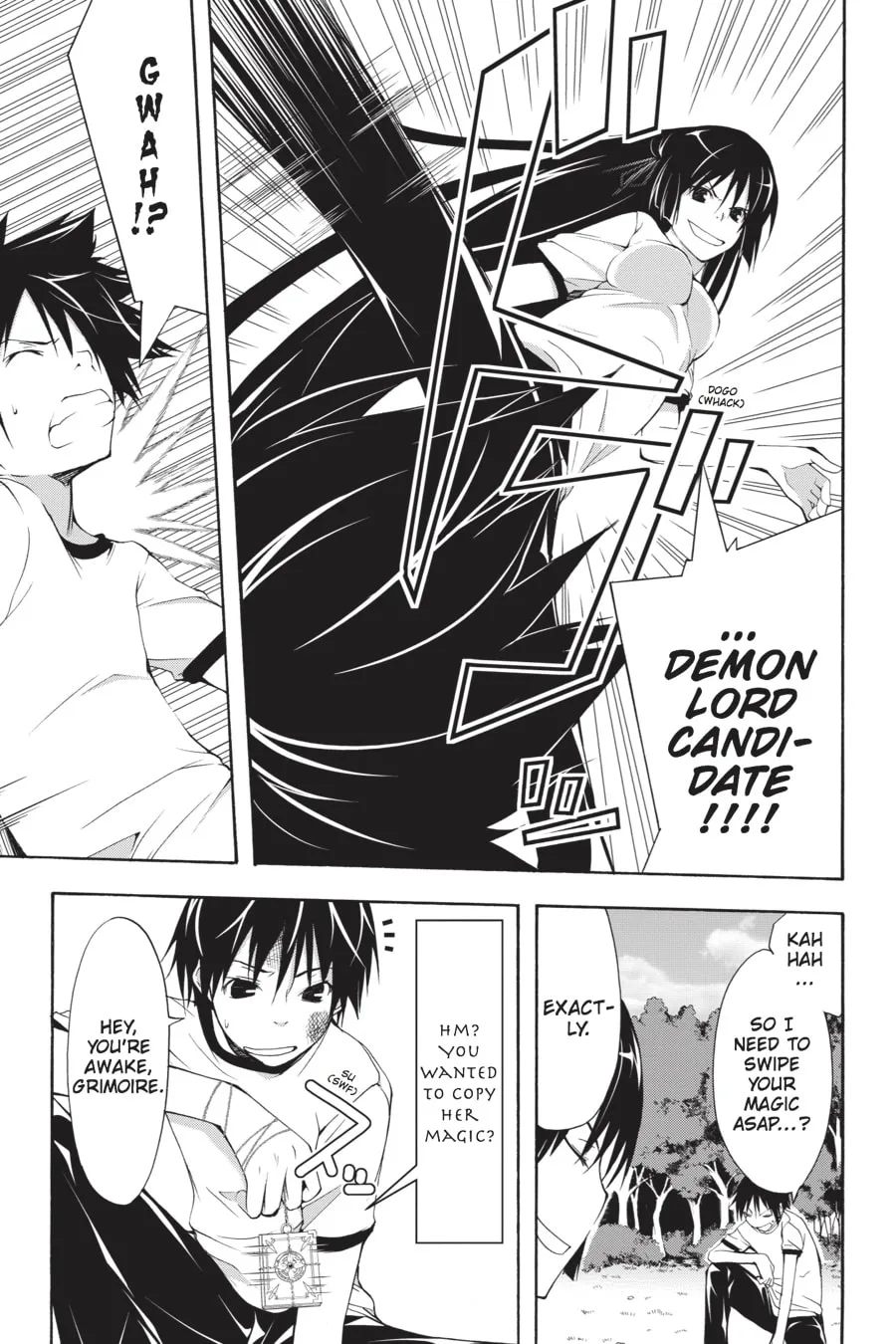 Read Trinity Seven: The Seven Magicians chapter 15 image 16 on Lezhin