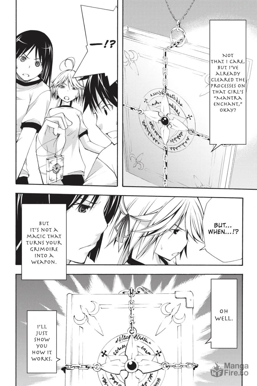 Read Trinity Seven: The Seven Magicians chapter 15 image 17 on Lezhin