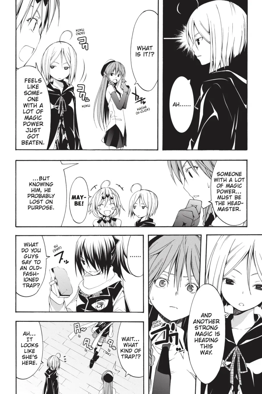 Read Trinity Seven: The Seven Magicians chapter 15 image 21 on Lezhin