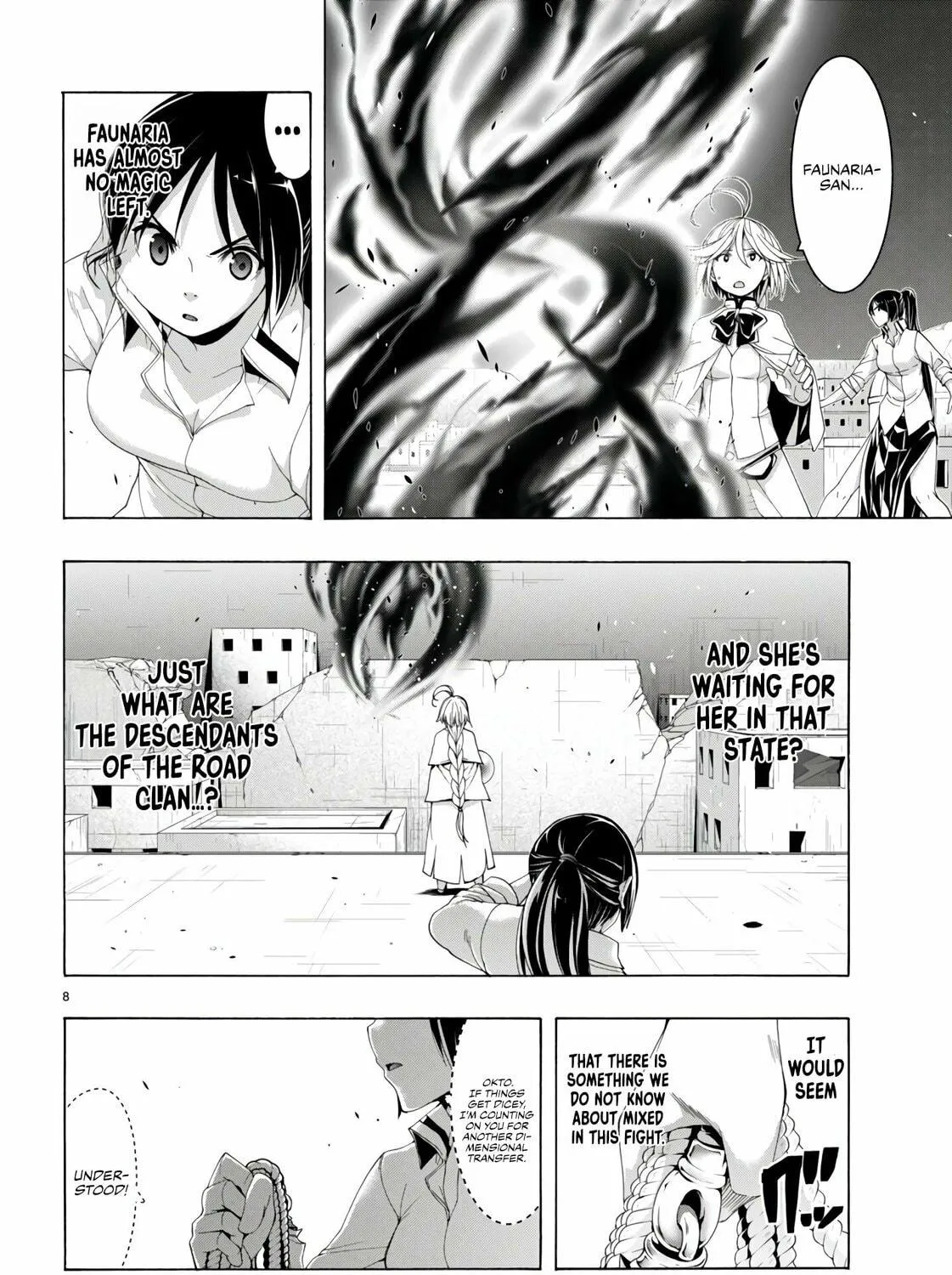 Read Trinity Seven: The Seven Magicians chapter 151 image 15 on Lezhin