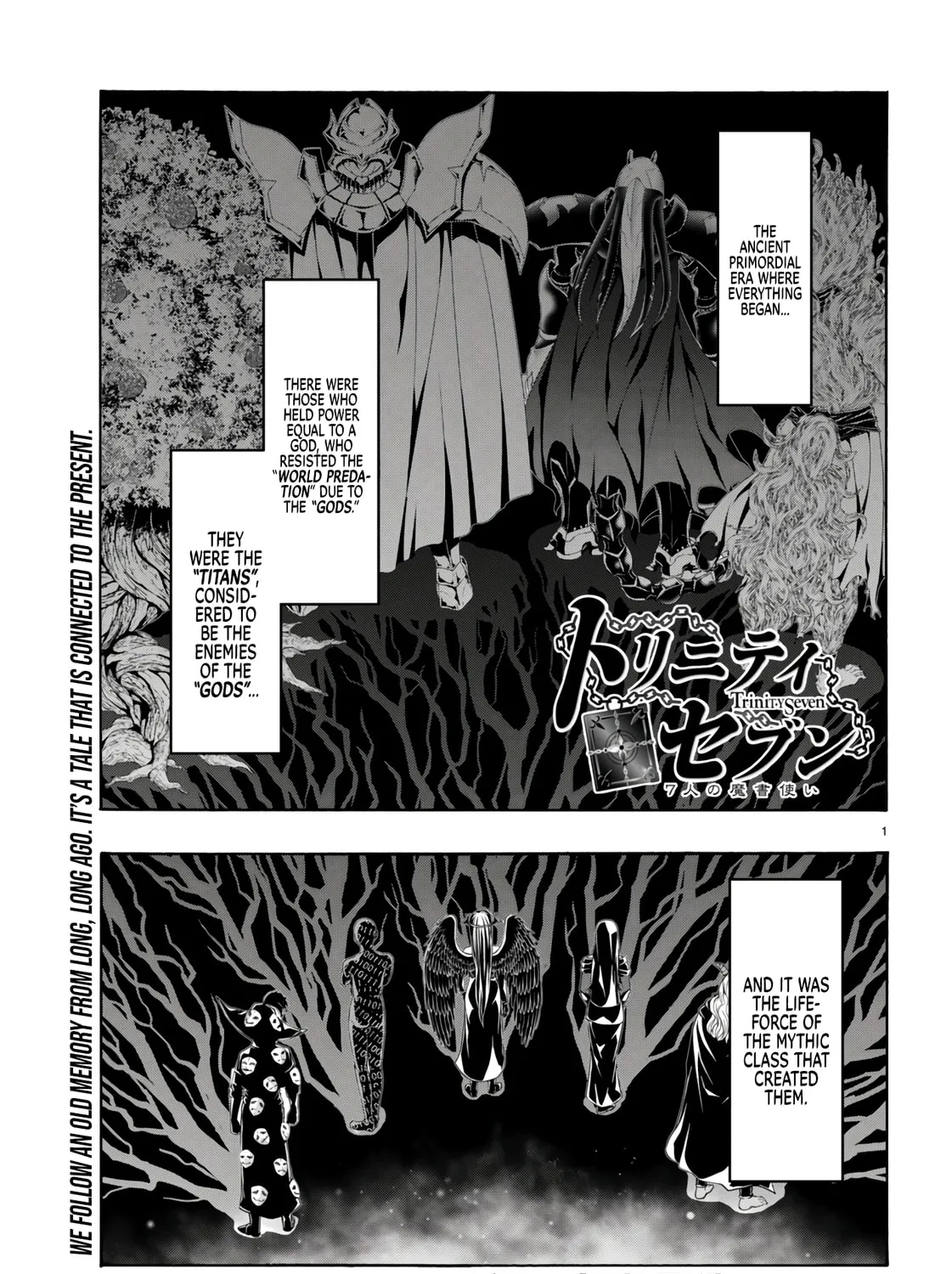 Read Trinity Seven: The Seven Magicians chapter 153 image 1 on Lezhin