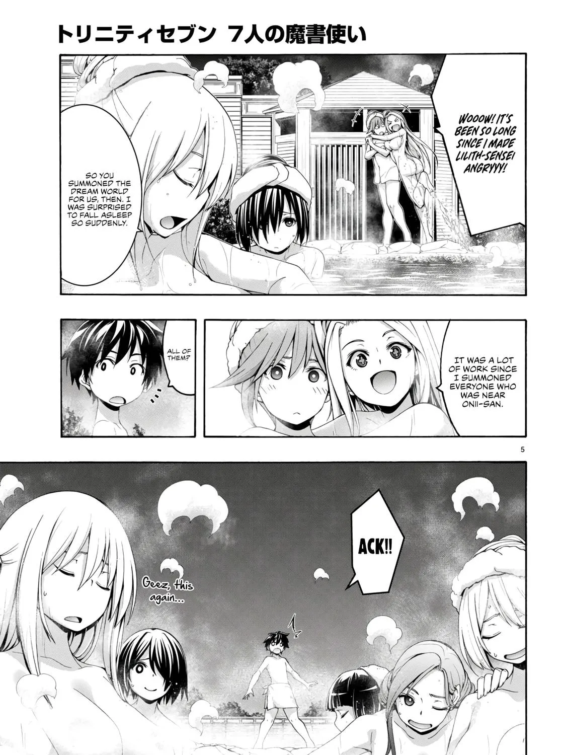 Read Trinity Seven: The Seven Magicians chapter 155 image 7 on Lezhin