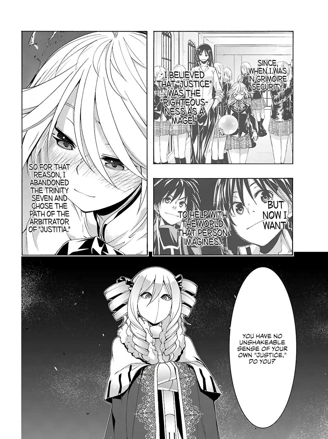 Read Trinity Seven: The Seven Magicians chapter 157 image 23 on Lezhin
