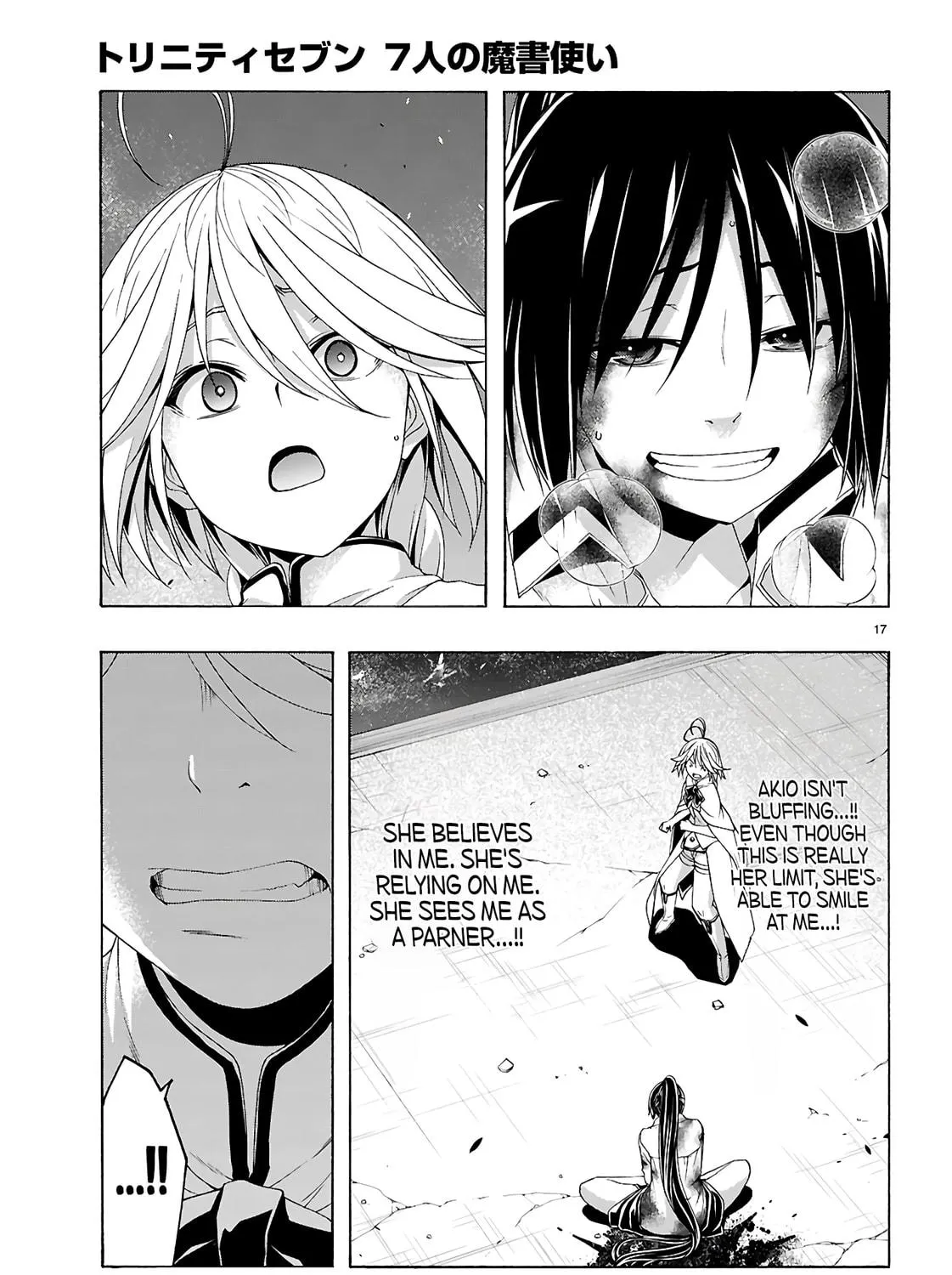 Read Trinity Seven: The Seven Magicians chapter 157 image 33 on Lezhin